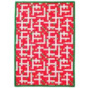 Holiday Crossword Tea Towel