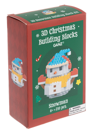 3D Christmas Building Block - Snowman