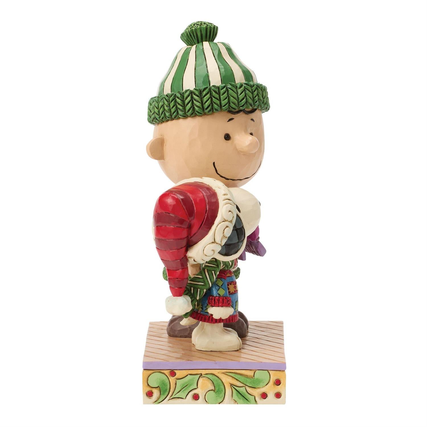 Snoopy And Charlie Brown Christmas Sweaters Figurine