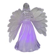 Lighted Acrylic Angel - Harp