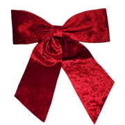 Jumbo Crushed Velour Bow - 20" x 22"