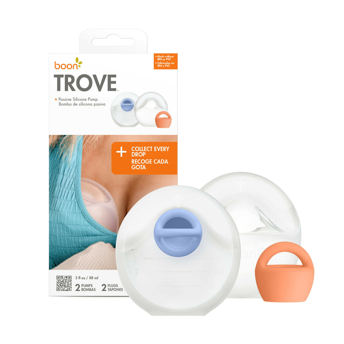 Trove 2 Pack | Silicone Breast Pump