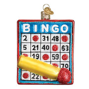 Bingo Glass Ornament