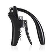 Wine Bottle Opener - Black Lever Corkscrew by True by Homeportonline