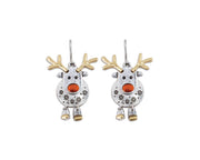 Red Nose Rudolph - Earrings
