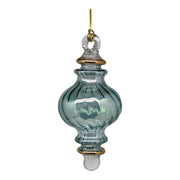 Smoky Sage Apothecary Vessel with Gold Accents