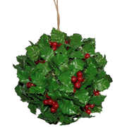 Holly Berry Kissing Ball