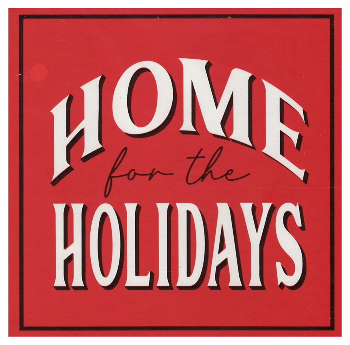 Pop-Up Gift Card Box (Holiday Red)