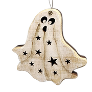 Spooky Starry Ghost Ornament