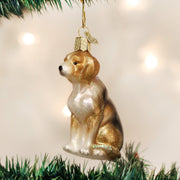 Old World Christmas Blown Beagle Ornament