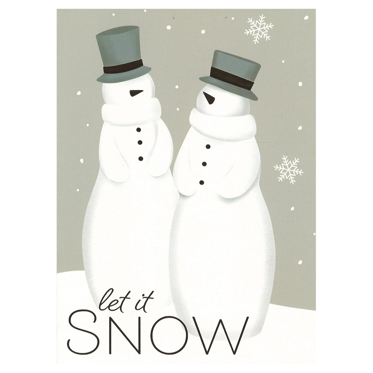 Season's Favorites - Let It Snow (Sage & Gold)