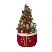 Lighted Holiday Teee Gift Bag