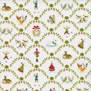 On The Twelfth Day Roll Wrap 30 Inch X 8ft-2 Inch Core