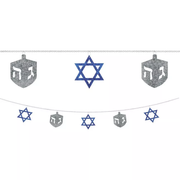 Hanukkah Ring Garland - 9 Feet Long