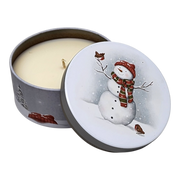 Snowman Sugar Cookie Candle - Warm Holiday Fragrance