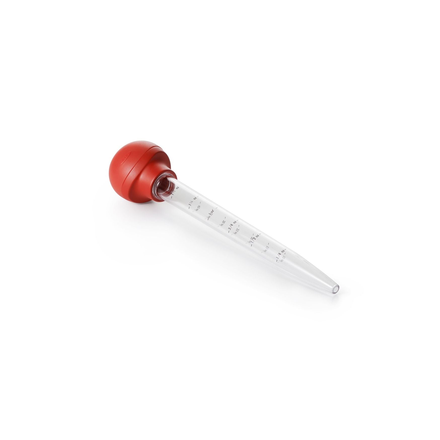 Kitchen Gadget - Turkey Baster With Cleaning Brush, Red by Homeportonline