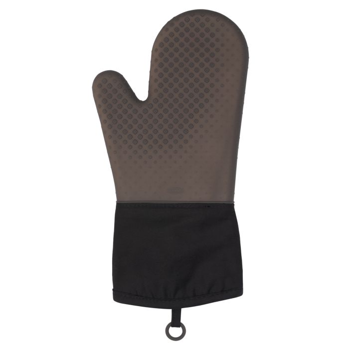 Oven Mitt Silicone Black by Homeportonline