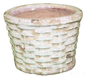 Terracotta Oval Basket Planter - 5 Inch