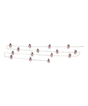 Battery Operated Clip Light set - Snowman