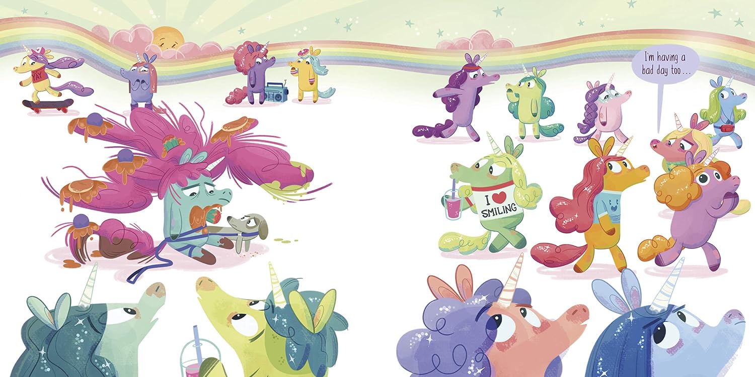 Kevin The Unicorn It's Not All Rainbows  Story Book