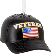 Veteran Hat Hallmark Ornament
