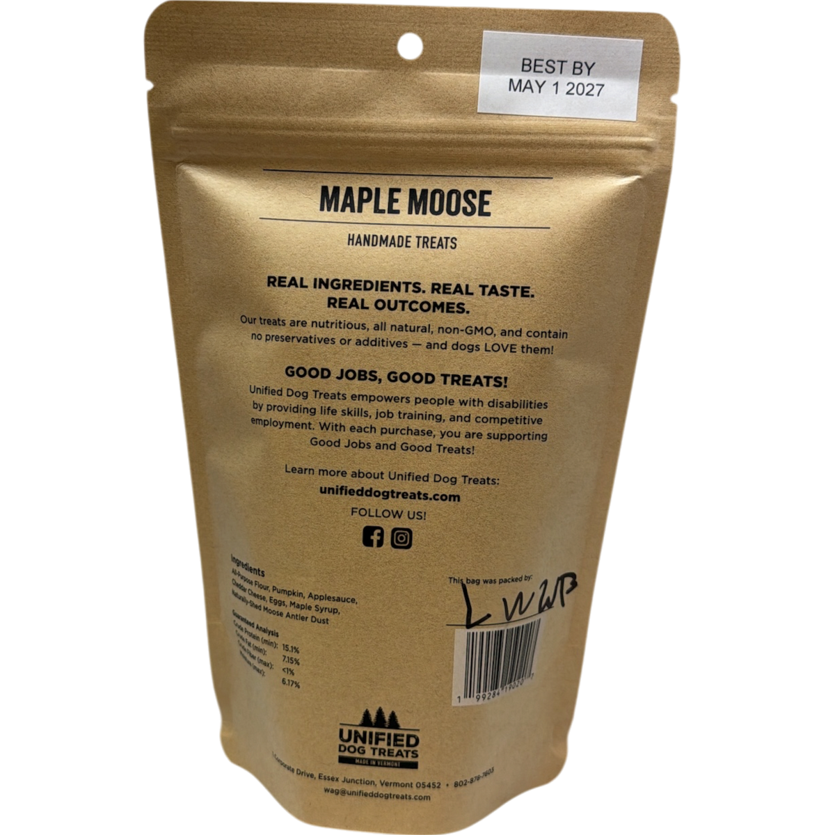 Maple Moose Handmade Dog Treats