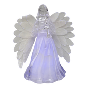 Lighted Acrylic Angel - Horn