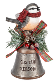 Feathered Friend Figurine - Tis the Season