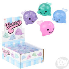 Gummy Narwhals 1.5" (Sold Individually) by Homeportonline