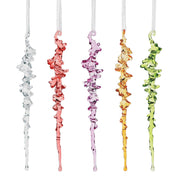 Acrylic Faceted Icicle -
