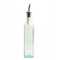 Oil & Vinegar Dispenser Bottle Glass With Pourer Large 16 Oz by Homeportonline