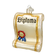 Diploma Glass Ornament