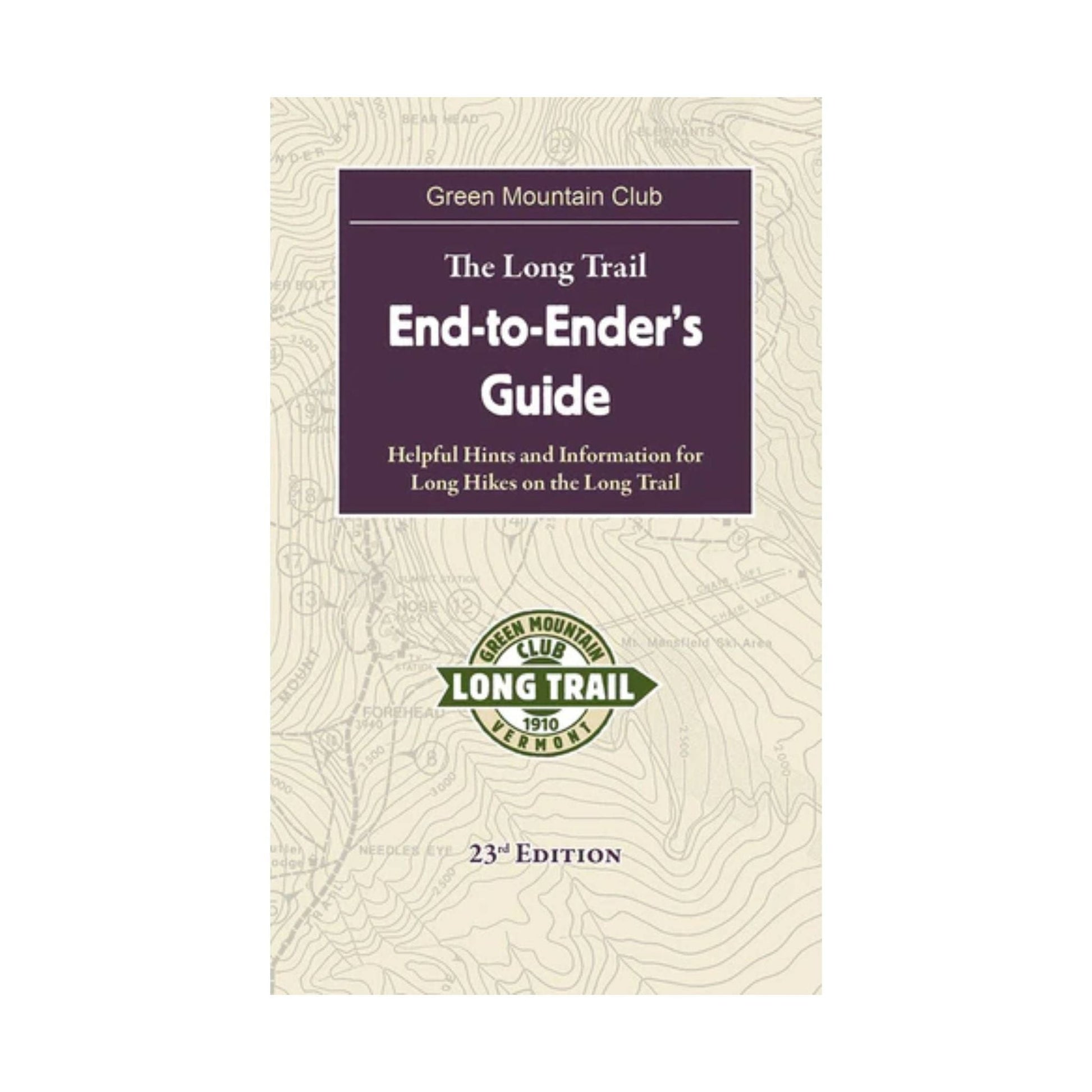 Green Mountain Club Long Trail End-to-Ender's Guide 23rd Edition by Lenny's Shoe & Apparel