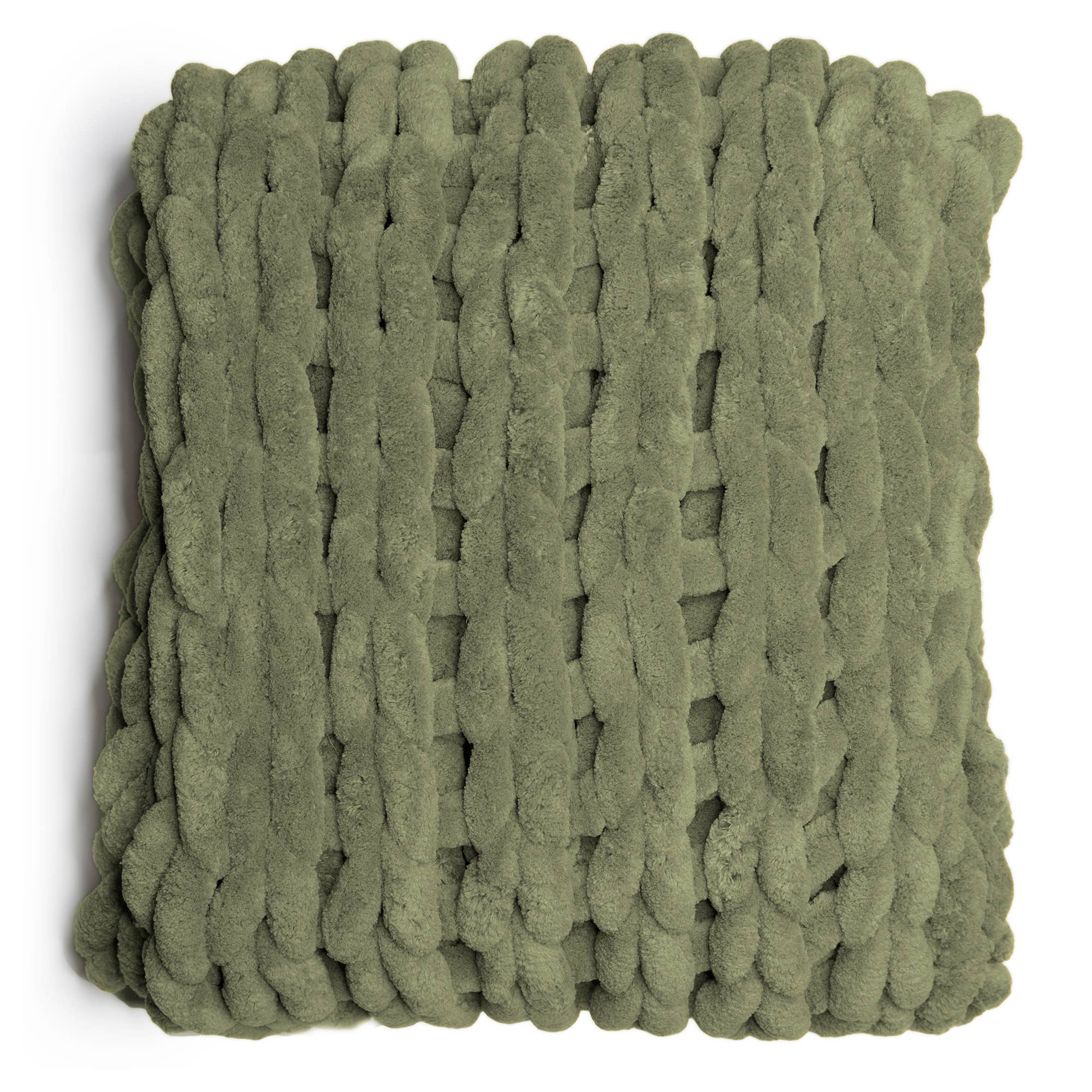 Chenille Chunky Knit Blankets