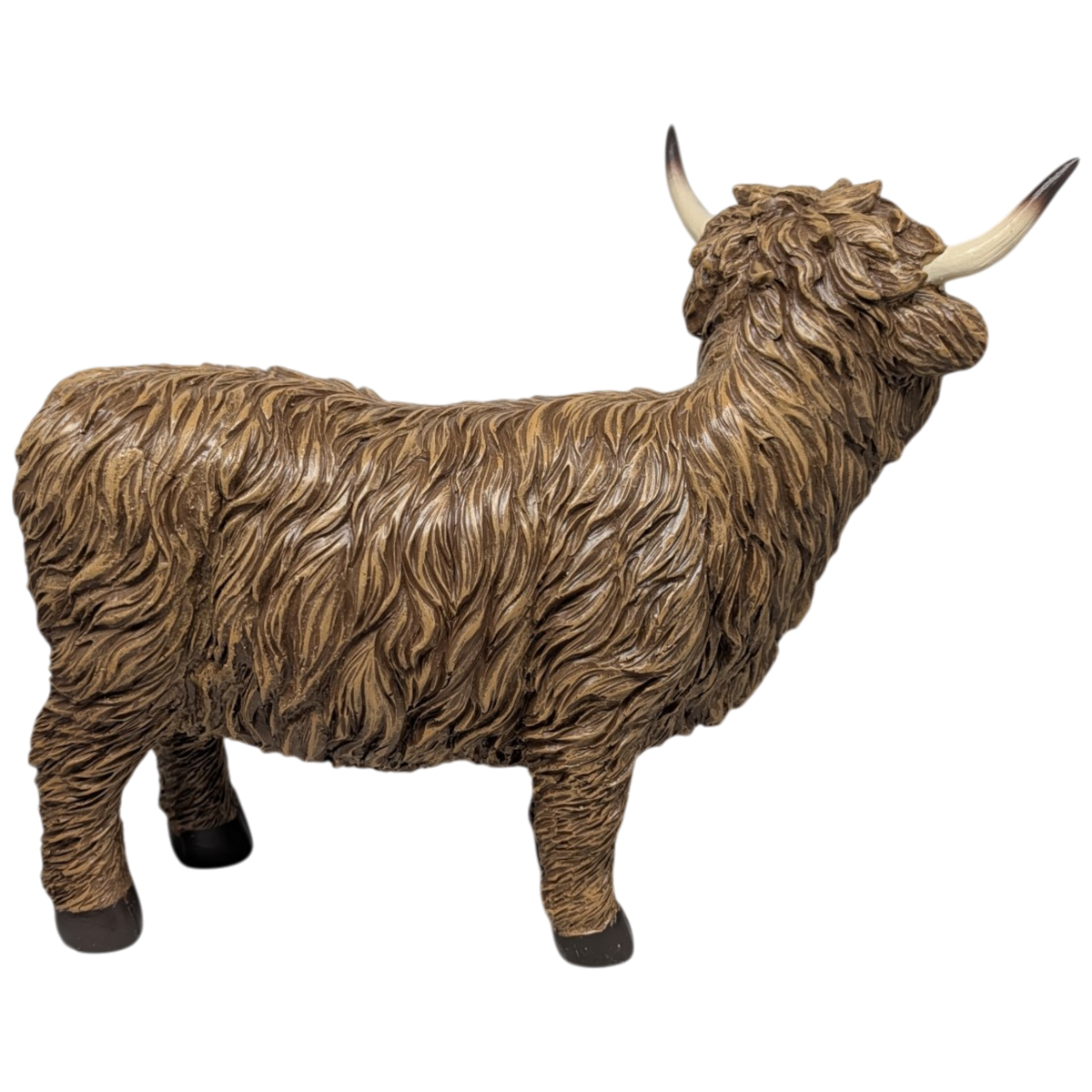 Magnesium Holiday Highland Cow - Small (16 inch)