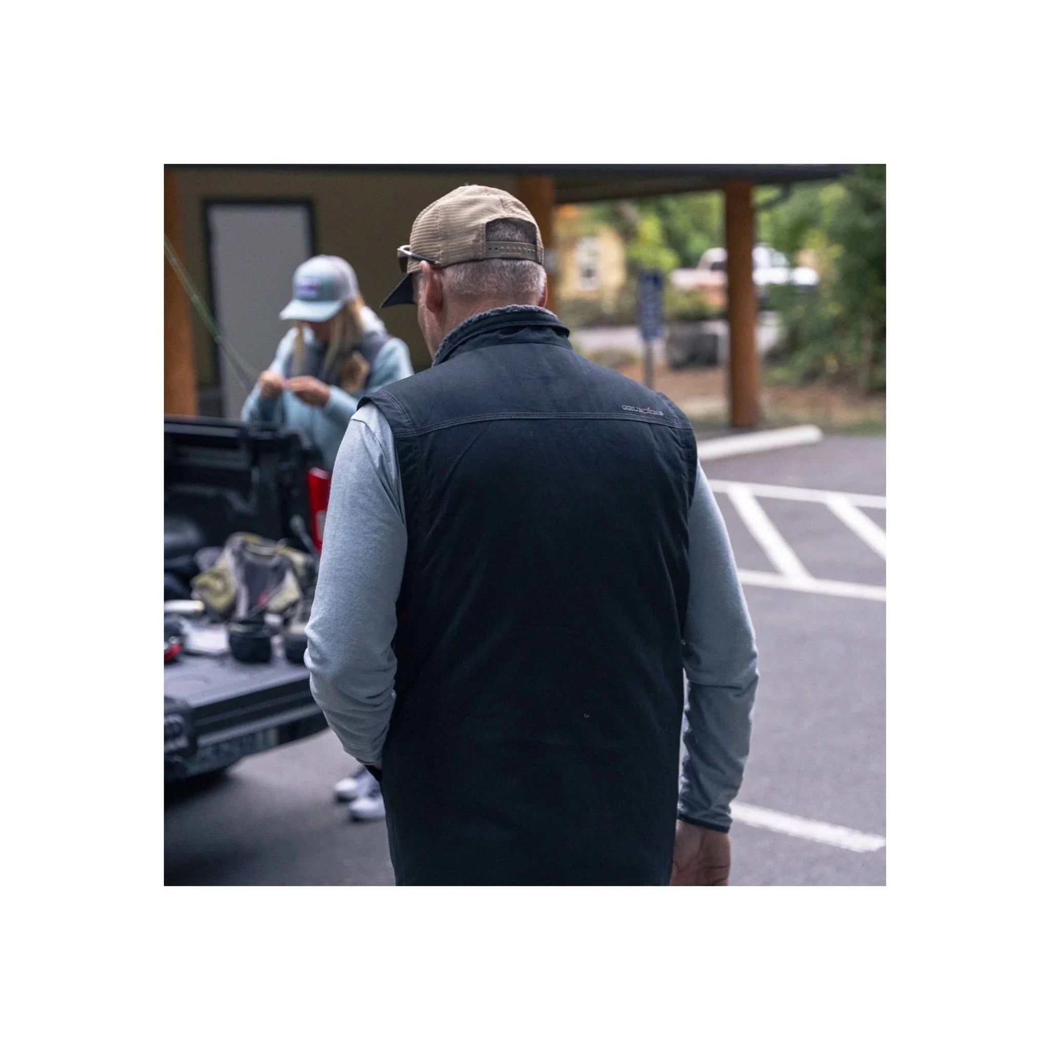 Grundens Men's Ballast Insulated Vest - Black by Lenny's Shoe & Apparel