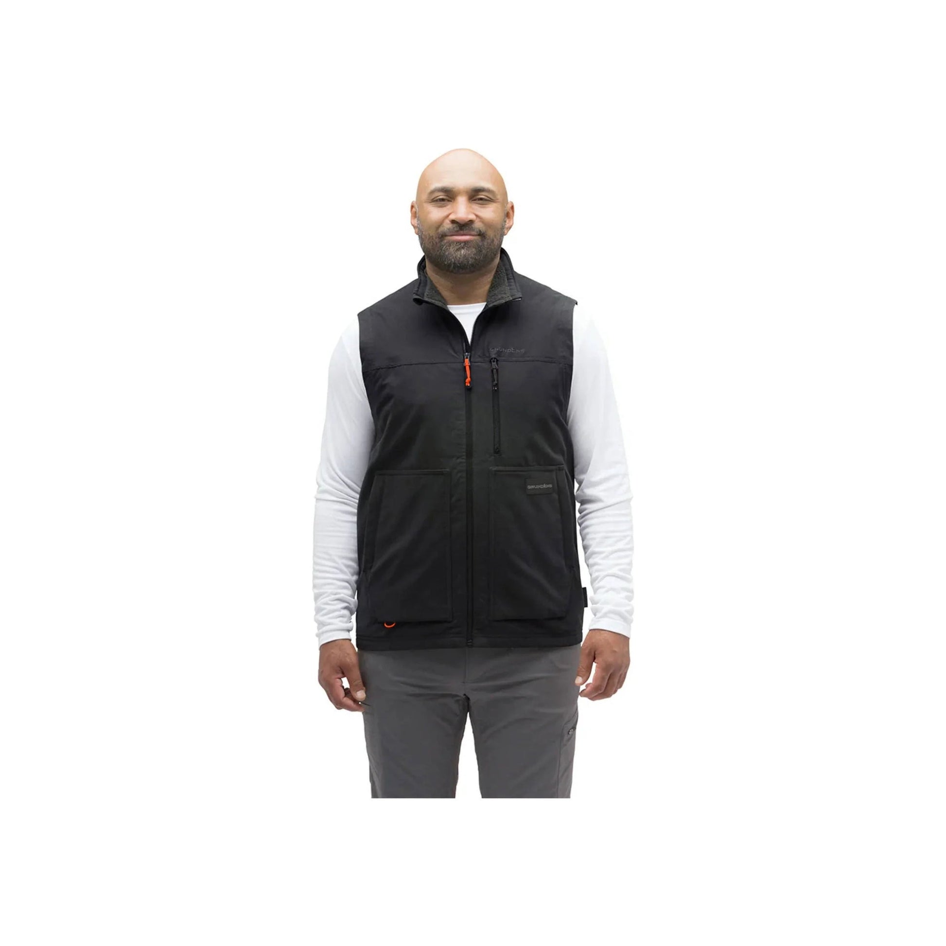Grundens Men's Ballast Insulated Vest - Black by Lenny's Shoe & Apparel