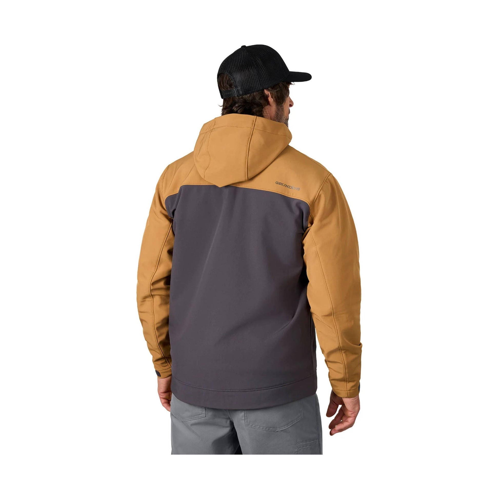 Grundens Men's Bulkhead Jacket - Whiskey/Anchor by Lenny's Shoe & Apparel