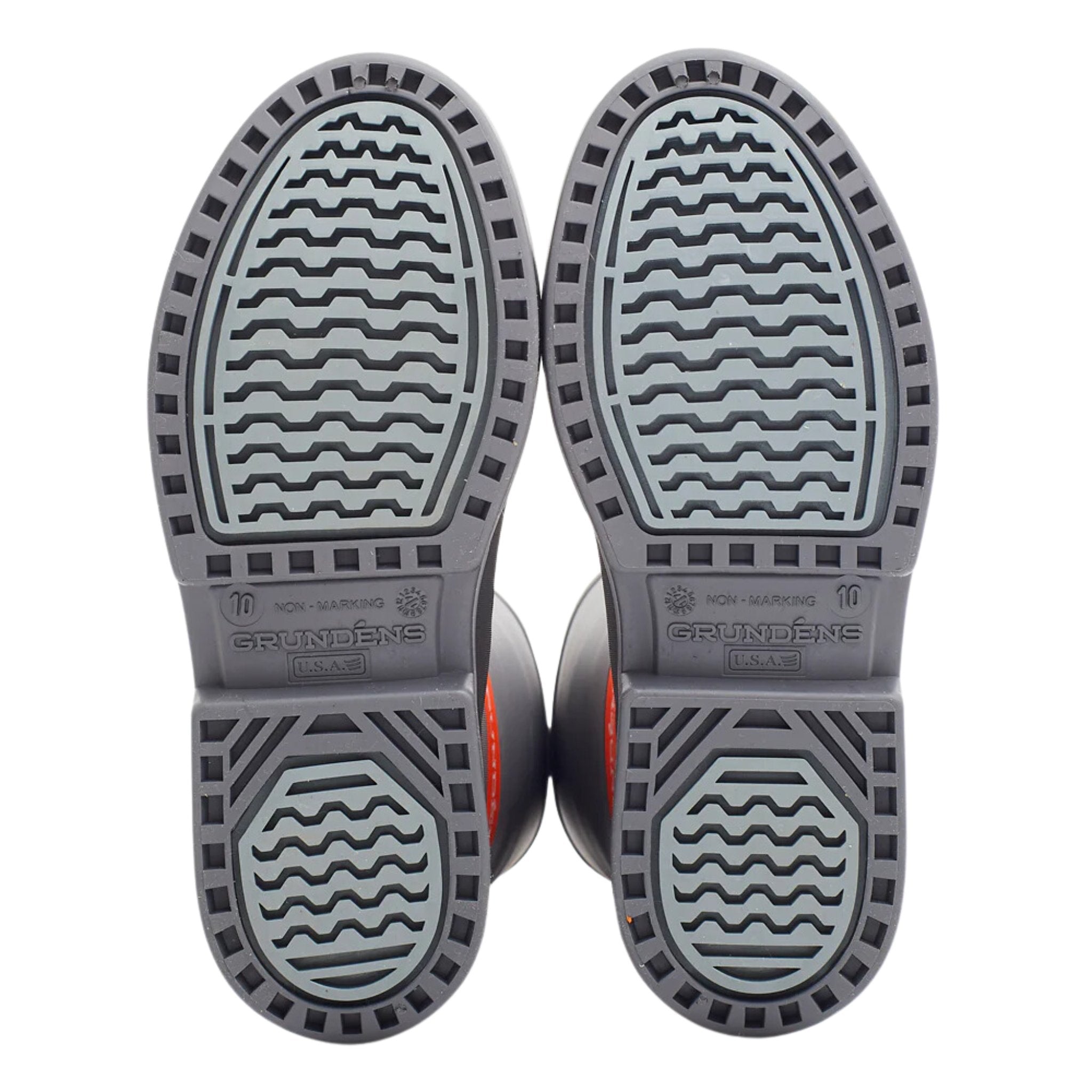 Grundens Men's Deck Boss 15 Inch Fishing Boot - Light Grey by Lenny's Shoe & Apparel