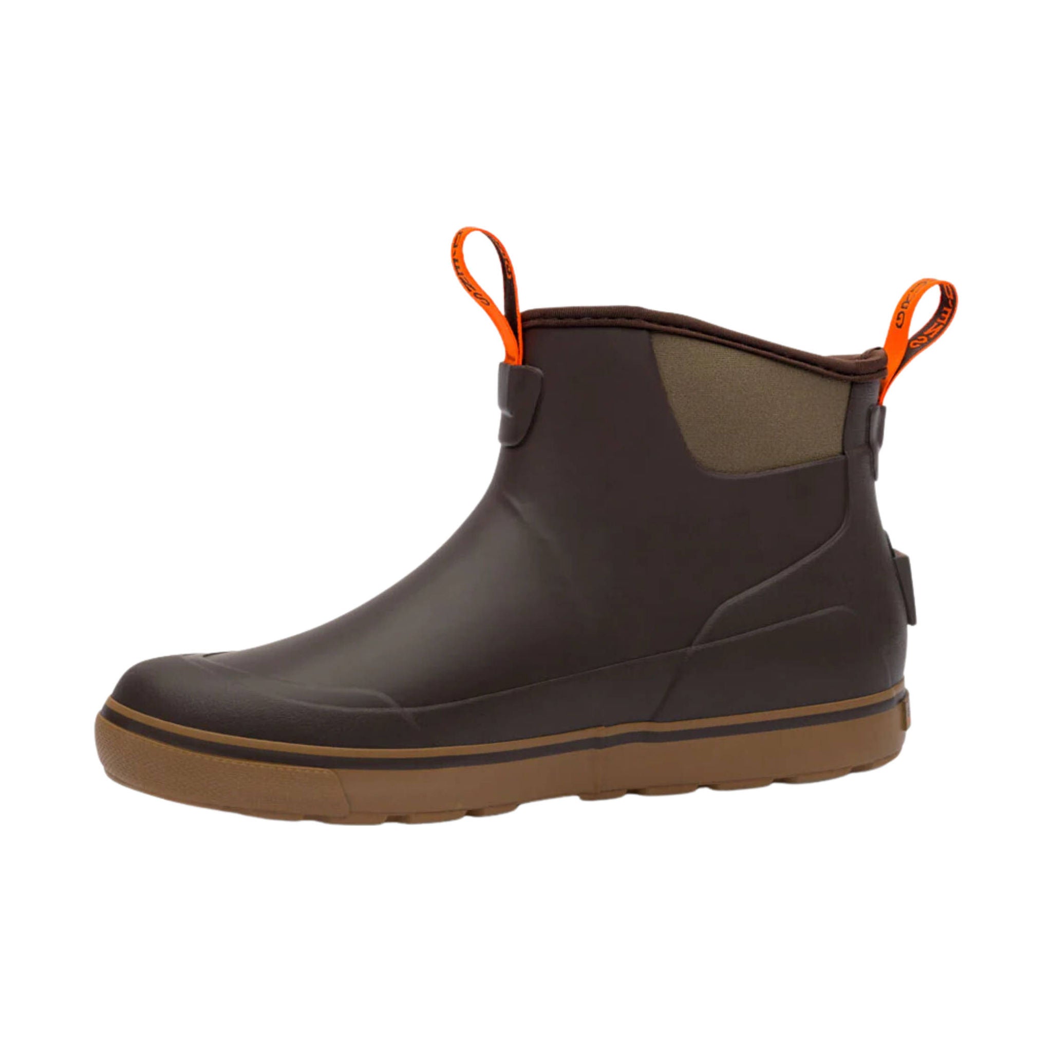 Grundens Men's Deck Boss Ankle Boot - Dark Brown by Lenny's Shoe & Apparel