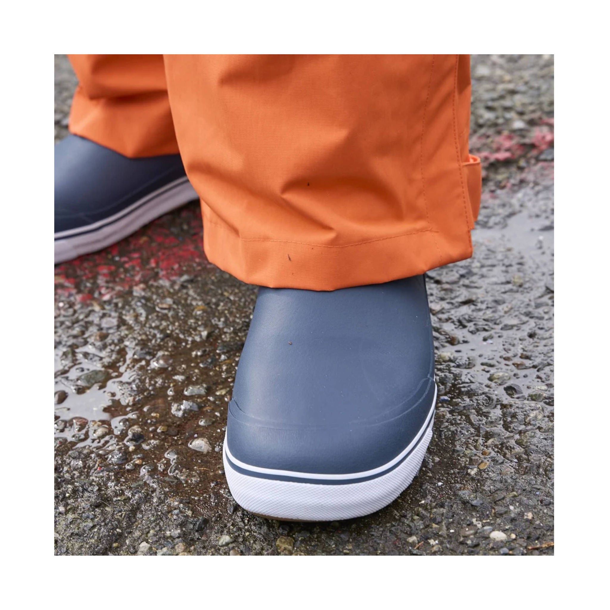 Grundens Men's Deck Boss Ankle Boot - Navy by Lenny's Shoe & Apparel