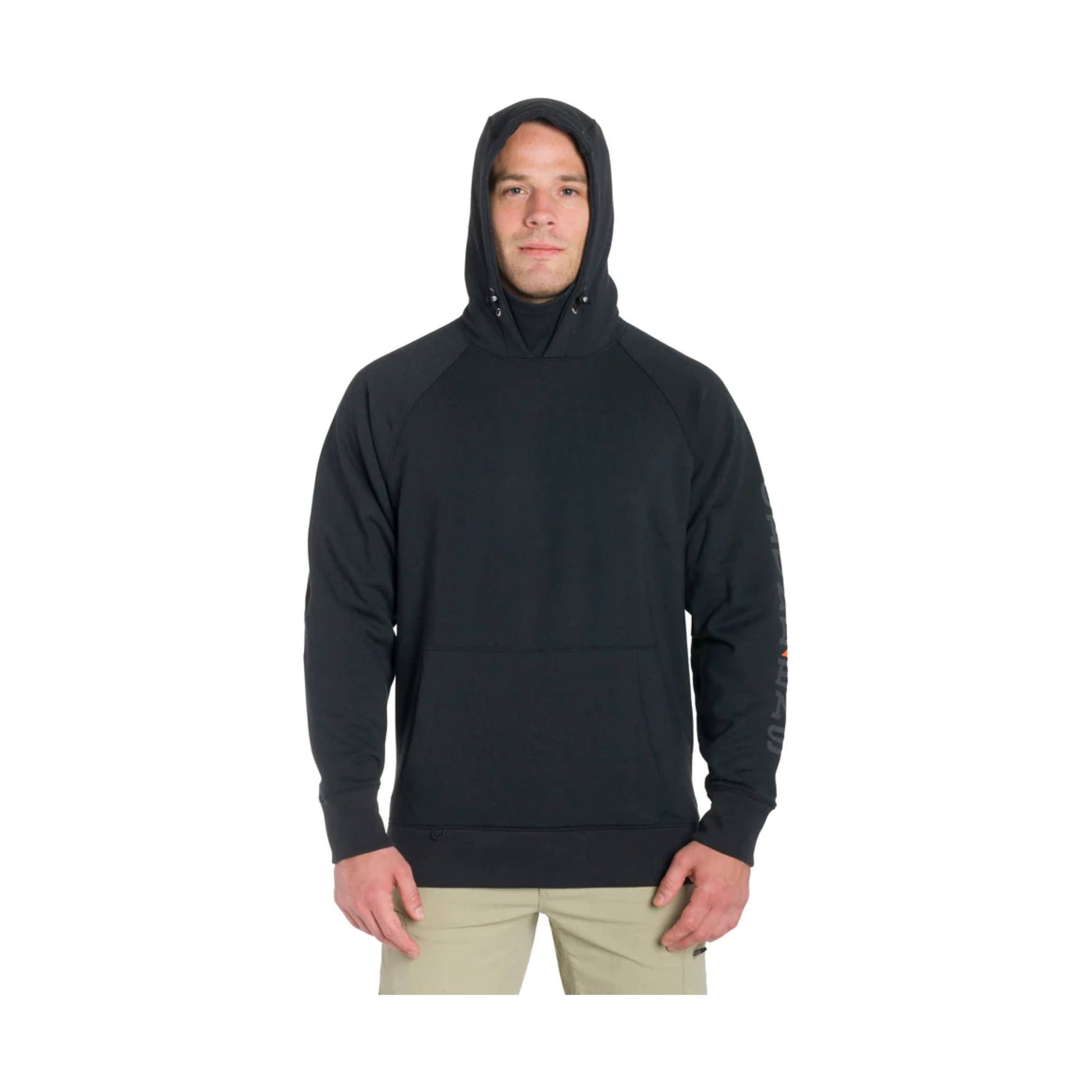 Grundens Men's Dillingham Tech Hoodie - Black by Lenny's Shoe & Apparel
