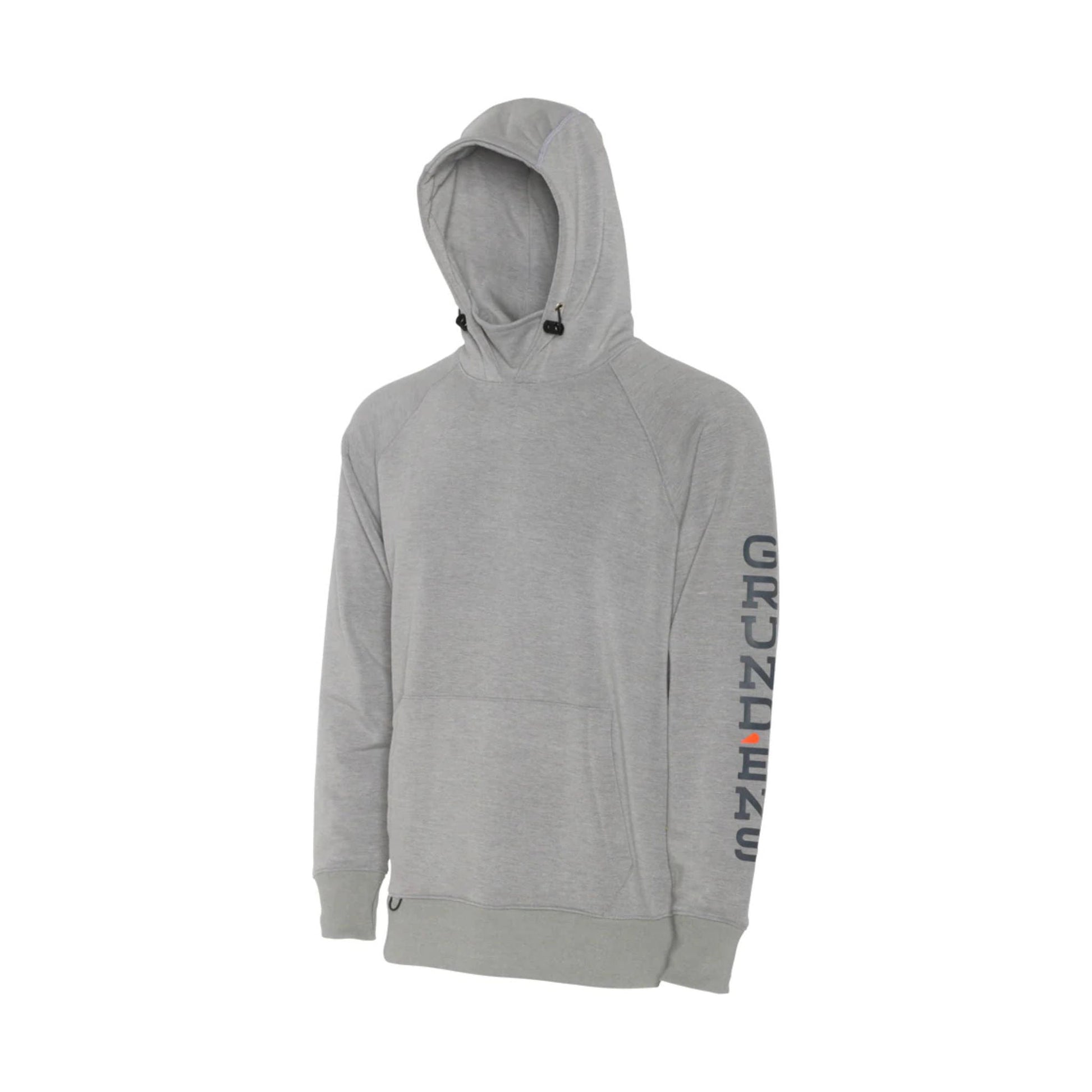 Grundens Men's Dillingham Tech Hoodie - Metal Heather by Lenny's Shoe & Apparel