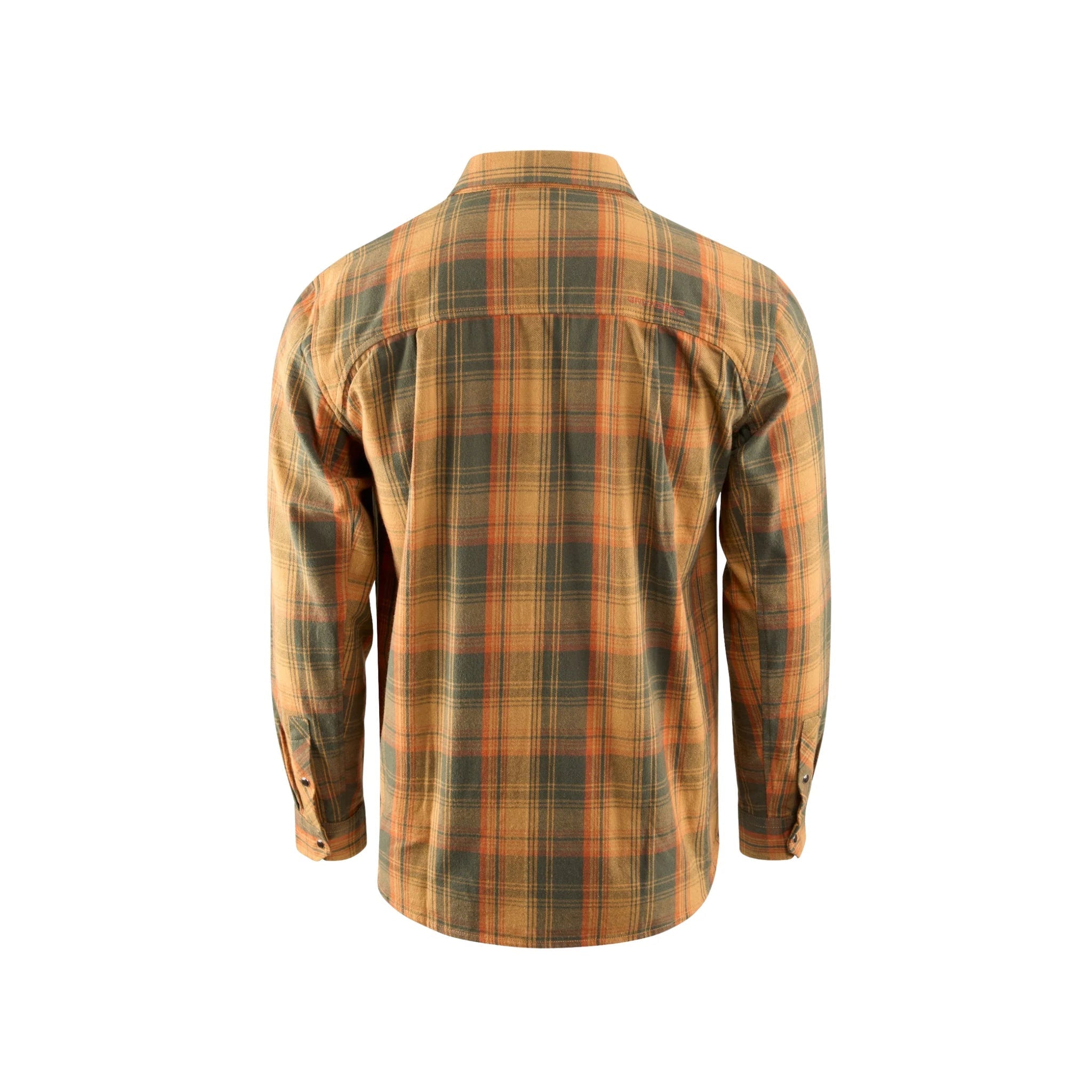 Grundens Men's Dispatch Flannel Shirt - Oak Plaid by Lenny's Shoe & Apparel