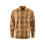 Grundens Men's Dispatch Flannel Shirt - Oak Plaid by Lenny's Shoe & Apparel