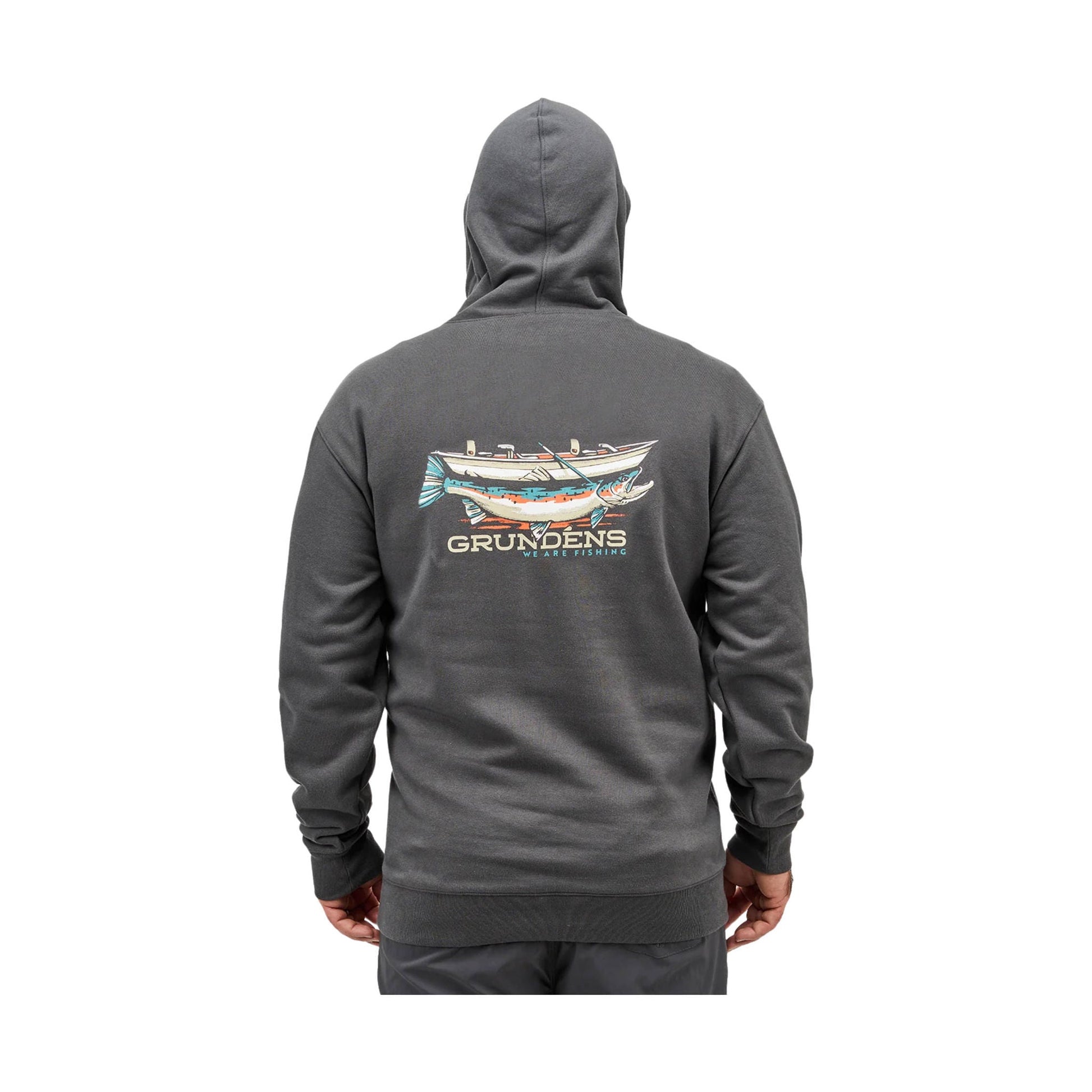 Grundens Men's Drift Boat Hoodie - Anchor by Lenny's Shoe & Apparel