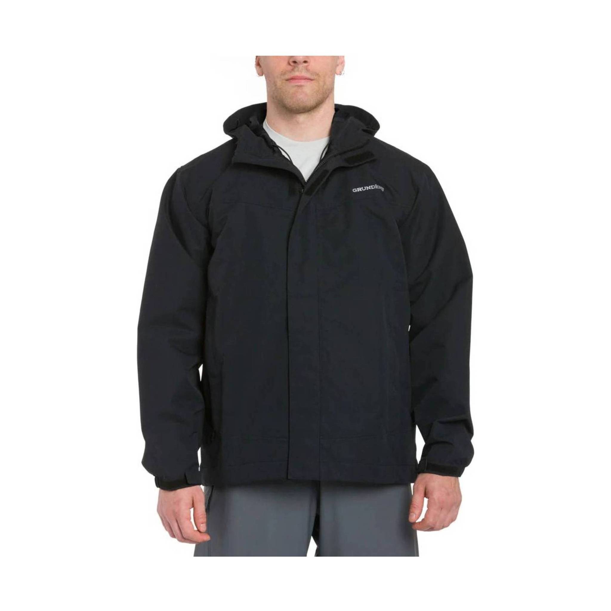 Grundens Men's Full Share Jacket - Black by Lenny's Shoe & Apparel