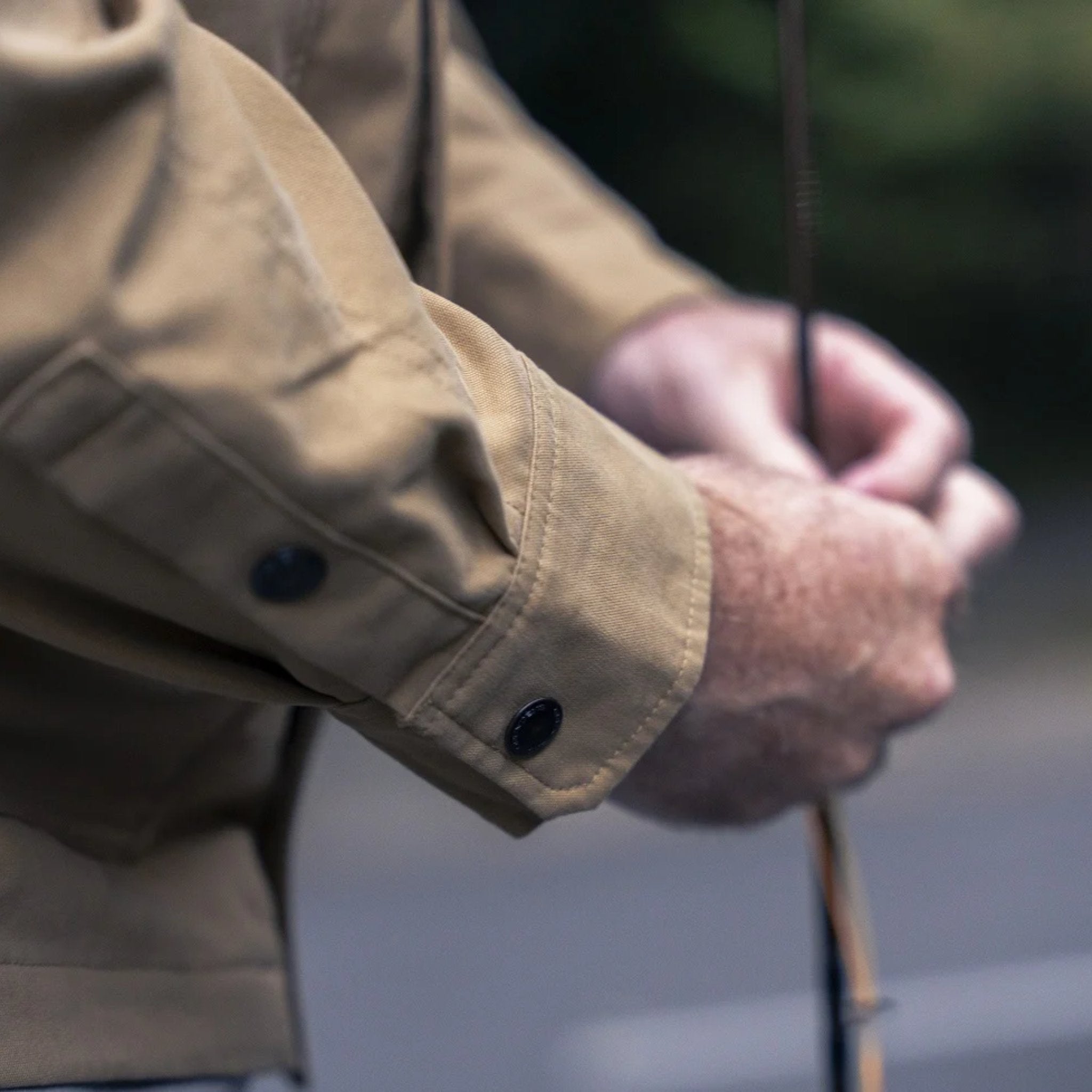Grundens Men's Jetty Shacket - Antique Bronze by Lenny's Shoe & Apparel