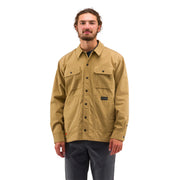Grundens Men's Jetty Shacket - Antique Bronze by Lenny's Shoe & Apparel