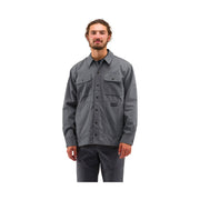 Grundens Men's Jetty Shacket - Iron Gate by Lenny's Shoe & Apparel